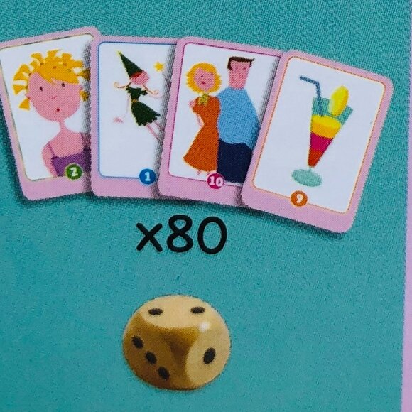 New Sealed Djeco SocialGame -Pyjama Party - Girl's sleepover Board Game Age 7-13 - Picture 11 of 13